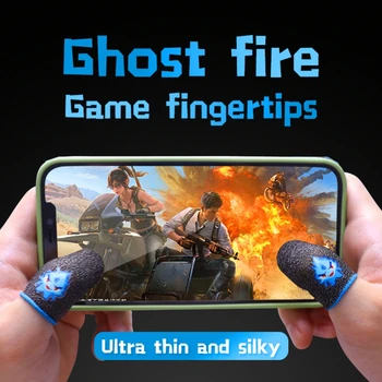 2024 Новые Ультратонкие мобильные игровые перчатки, Дышащий рукав для мобильных пальцев с защитой от Пота для высокопоставленных Игроков в мобильные игры