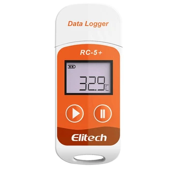 Elitech RC-5 + PDF USB регистратор температурных данных многоразовый регистратор 32000 точек для охлаждения, транспортировки по холодной цепи