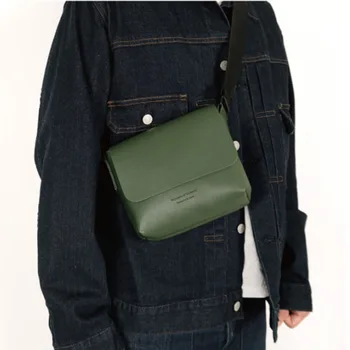 Сумка через плечо в Японском стиле для поездок на работу с карманом для телефона для Мужчин и Женщин, сумка-мессенджер, сумка-слинг для мужчин мужская сумка поясная