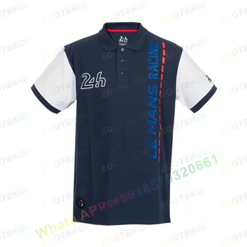 2022 Mannen Nieuwe 24H Le Mens F1 Racing Motorfiets Korte Mouw Polo Shirt Snel Droog En Ademend Cycing jersey T-shirt