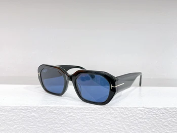 Новый FT0917 новые ацетатные Роскошные солнцезащитные очки quadrate высшего качества модные Роскошные брендовые Мужские и Женские дизайнерские очки UV400
