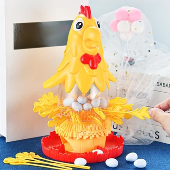 Курица-несушка, новинка, настольная игрушка, Интерактивная семейная игра, обучающая настольная игра