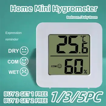 Домашний Мини-гигрометр Измеритель влажности воздуха Электронный интеллектуальный термометр Датчик температуры тела в спальне Домашняя детская комната
