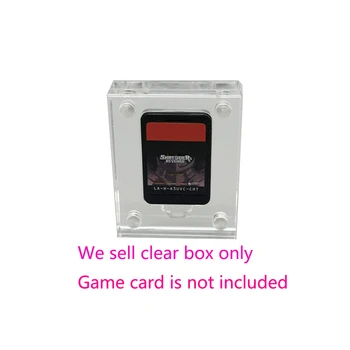 Прозрачная акриловая защитная коробка для хранения игровых карточек Switch NS, коробка с магнитной крышкой, коробка с игровым дисплеем, слот для 1 карты
