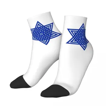 Носки Из Полиэстера С Низкой Трубкой Israel Star Socks Дышащие Повседневные Короткие Носки