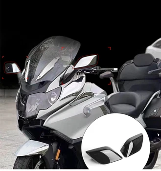 Мотоцикл Зеркала заднего Вида Крышка Зеркальное Украшение Для BMW K1600GT K600GTL K1600B K1600BGA 2018-2023 Черный Жемчуг Хромирование