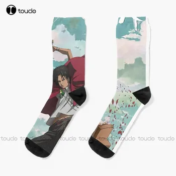 Mugen от Samurai Champloo Socks зимние носки для мужчин, Персонализированные носки Унисекс для взрослых, подростков и молодежи, Рождественский подарок