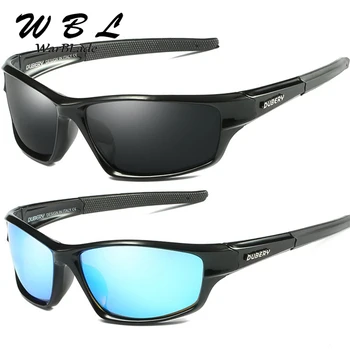 WarBLade Men Фирменный дизайн Поляризованные солнцезащитные очки для вождения Ретро Солнцезащитные очки для мужчин Летние Зеркальные очки Мужские UV400