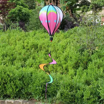 Разноцветный ветряной радужный декор для дома и сада Диаметром 28 см, длиной 110 см