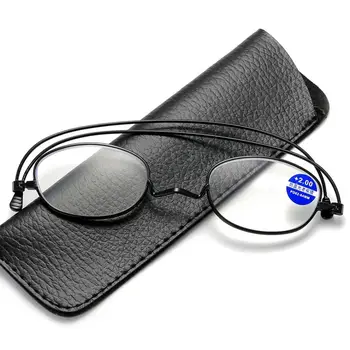 Модные защитные очки Элегантные Винтажные Очки в ультралегкой оправе с защитой от синего света Очки для чтения