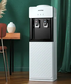 Дозатор воды AMOI Dispenser Бытовая вертикальная холодильная установка для обогрева рабочего стола, небольшого офиса, Автоматическая установка для напитков новой модели