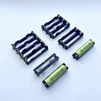 Батарейный блок 18650 SMT, огнестойкий и термостойкий держатель SMD-батареи, может подключаться последовательно и параллельно.