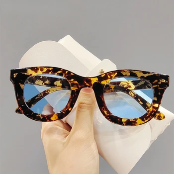 Новые круглые солнцезащитные очки 2024 года для мужчин, винтажные Классические Круглые солнцезащитные очки, мужские ретро-хип-хоп дизайн, панк-очки UV400