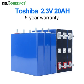 Аккумулятор TOSHIBA 2,3 V 20Ah LTO со сроком службы 20000 циклов при низкотемпературной разрядке Для домашнего резервного питания