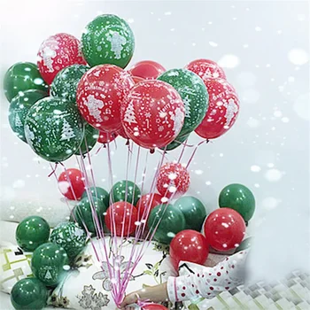 10-Дюймовые Латексные Воздушные Шары Зеленый Красный Рождественские Свадебные Шары Воздушные Шары На День Рождения Шары Детские Игрушки Подарки Для Украшения Вечеринки