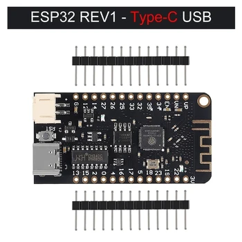 ESP32 REV1 Lite MicroPython V1.0.0 Антенна Wifi Bluetooth интерфейс TYPE-C