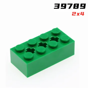 39789 Коллекция кирпичей Brick 2 x 4 с отверстиями для 3 осей Объемная Модульная игрушка GBC для технических зданий MOC DIY Совместимость с блоками