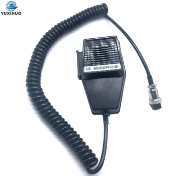 Портативное радио CM4 CB Динамик Микрофон Микрофон 4-контактный для автоматической автомобильной рации Cobra PR240 PR350 PR550 PR3000 MRHH100 Uniden