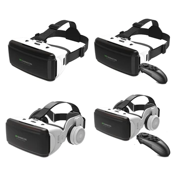 Розничная Продажа Очков виртуальной реальности 3D Stereo VR для Google Cardboard Гарнитура Шлем для IOS Android