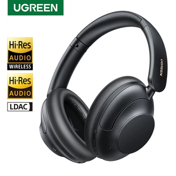 UGREEN HiTune Max5 Гибридные наушники с активным шумоподавлением, Hi-Res LDAC Звук, Bluetooth 5.0 Наушники с многоточечным подключением