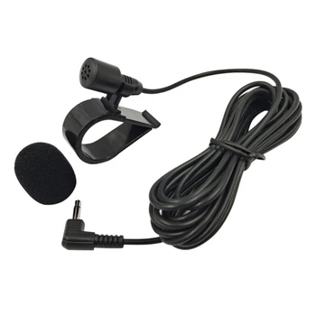 Автомобильный микрофон 3,5 мм микрофон для головного устройства автомобиля Blue tooth стерео радио DVD GPS E1YA