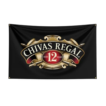 90x150 см Пивной баннер с принтом флага Chivas из полиэстера для Декора1