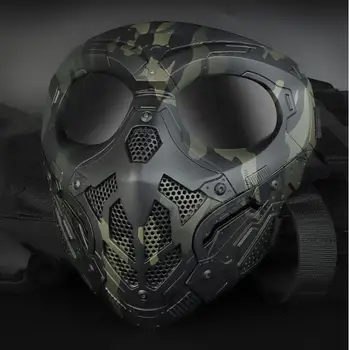 Надеваемая На Голову / Шлем Рельсовая Маска Lurker Full Face Mask Хэллоуин Косплей Пейнтбол Тактические Защитные Маски Реквизит