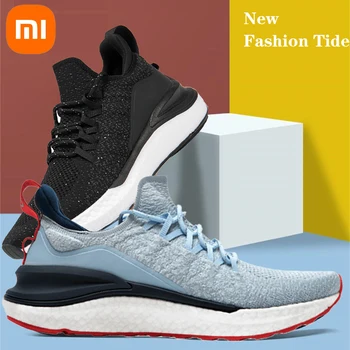 Xiaomi Mijia Спортивная обувь Sneaker 4 Уличные Мужские кроссовки для бега и ходьбы С легким дышащим верхом из ткани 4D Fly, моющиеся кроссовки