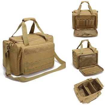 Тактическая сумка Molle System, пистолет, чехол для стрельбы, Страйкбол, охотничьи аксессуары, инструменты, сумка-слинг, многофункциональная спортивная сумка
