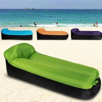 Уличный ленивый воздушный диван, пляжный сад, спальный мешок, кровать из ткани Оксфорд, домик для кемпинга, пляжный складной для одного человека