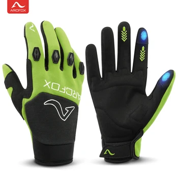 Велосипедные перчатки MTB, мужские летние дышащие защитные перчатки BMX для езды на мотоцикле KTM Yamaha, противоударные перчатки с сенсорным экраном
