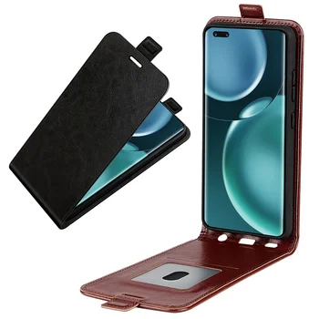 Для Huawei Magic 5 Pro Case Откидные кожаные чехлы Мягкая обложка Вертикальный кожаный бумажник с отделением для кредитных карт для Huawei Magic 4 Pro