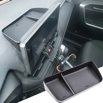 Приборная панель, контейнер для инструментов, ящик для хранения, Органайзер, подходит для Toyota Rav4 Rav 4 XA50 2019-2023, Аксессуары для интерьера в черном стиле