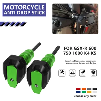 Защита от падения мотоцикла, алюминиевый протектор передней вилки для S-uzuki GSX-R 600 750 1000 k4 k5, винт от падения