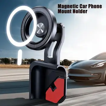 Подходит для Автомобильного Держателя Телефона Tesla Model3/y С Плавающим Экраном, Автомобильной Навигации, Магнитного Всасывающего Автомобильного Держателя Телефона I7A4