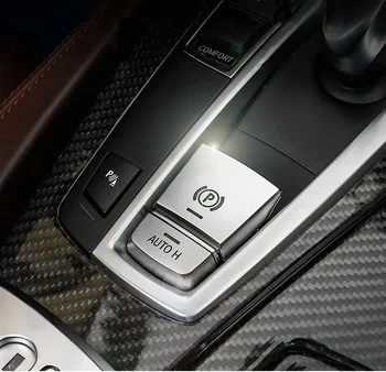 Наклейки на Крышку Переключателя Стояночного Тормоза P Button Для BMW F10 F07 F01 F25 F26 F11 F06 F15 F16 X3 X4 X5 X6