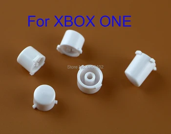 50 комплектов ABXY Buttons Mod Kit Белый Пластик ABXY + Направляющие Кнопки Shell Для Беспроводного Контроллера Xbox One xboxone