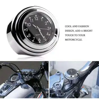 Водонепроницаемые Светящиеся часы с креплением на руль мотоцикла и велосипеда, Универсальный Аксессуар для Honda Shadow Vt600 Vt750 Vt1100 Vt1100C